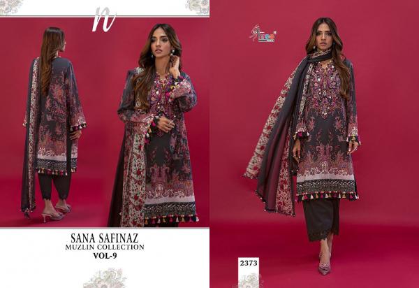 Shree Sana Safinaz Muzlin Collection 9 Cotton Pakistani Salwar Suits